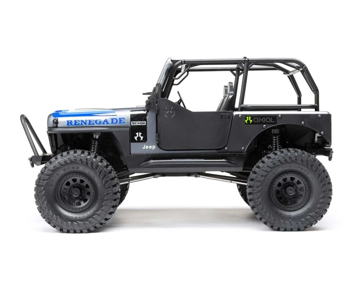 Axial SCX10 III Jeep CJ-7 RTR Ready To Run 4WD Rock Crawler (Grey) [AXI03008T2]