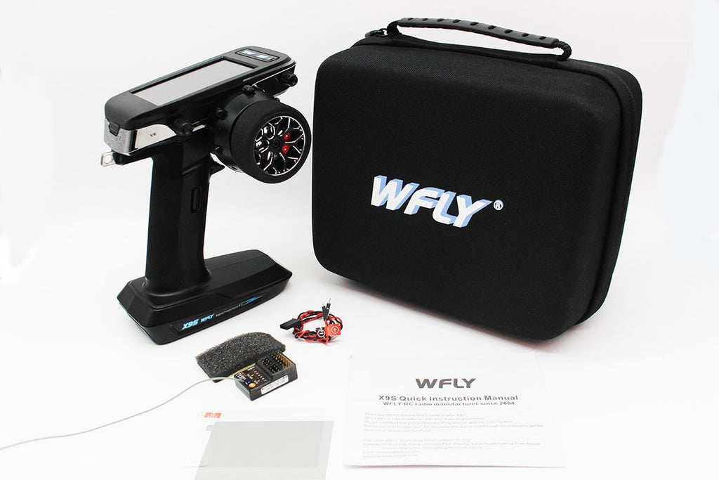 WFLY X9S 9-Channel 2.4GHz Digital Radio w RG209S Receiver RC Car Truck Remote