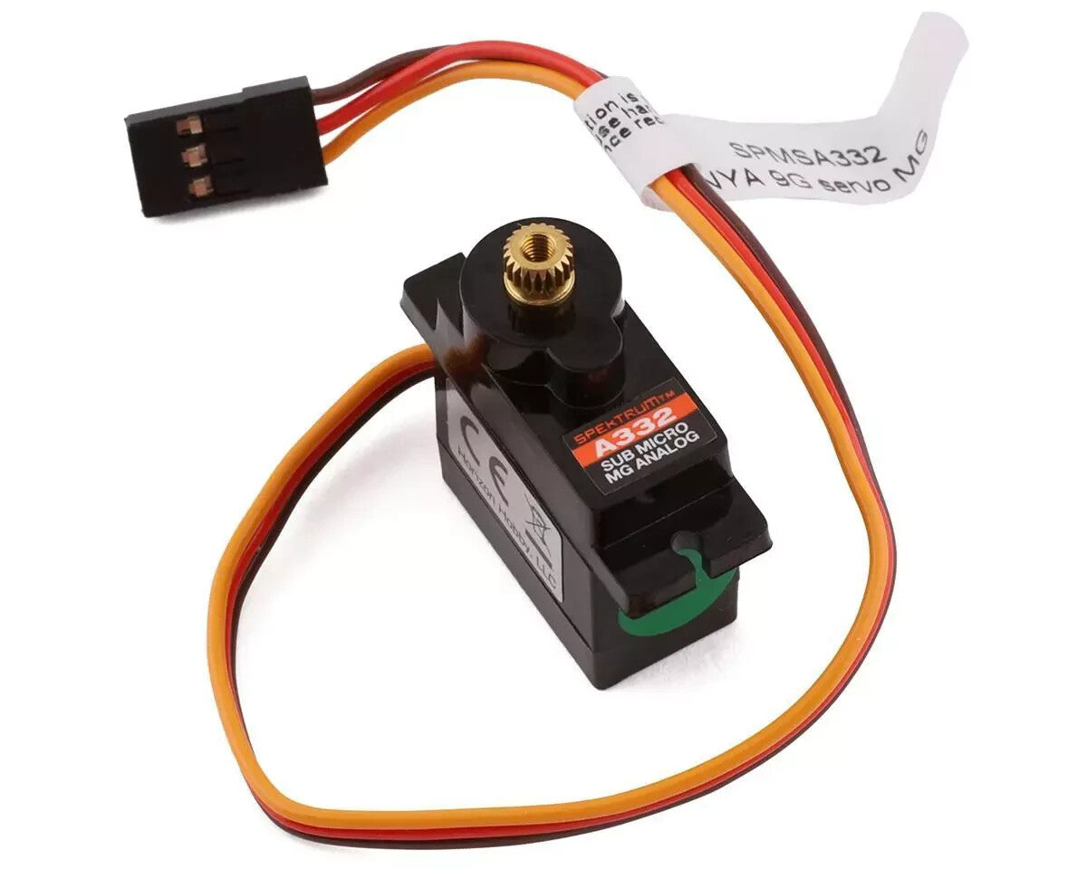 Spektrum RC 9g 9 Gram Metal Gear Servo SPMSA332 SA332 A332 RC Airplane Servo