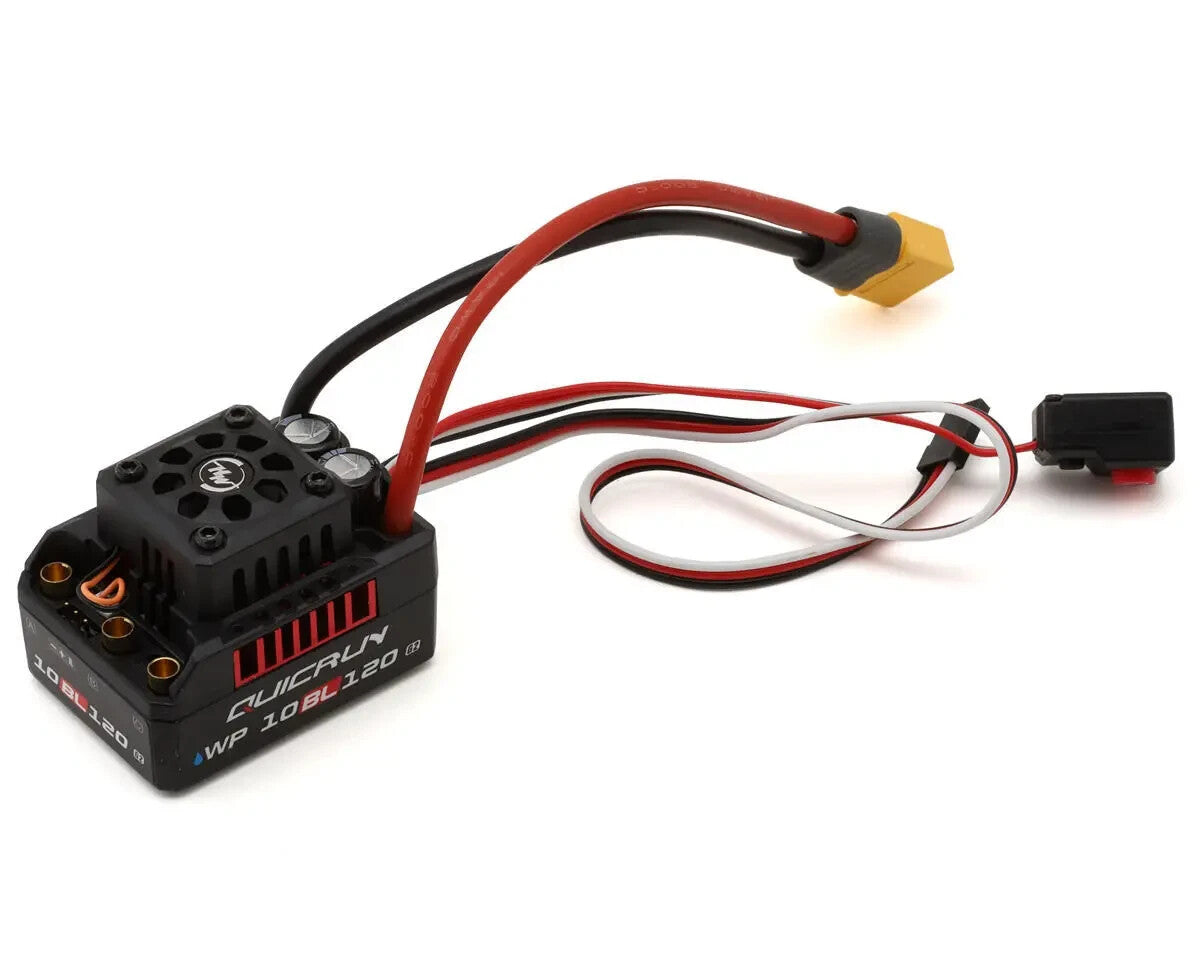 Hobbywing QuicRun 10BL120 G2 120A 1/10 Sensorless Brushless ESC HWA30107200