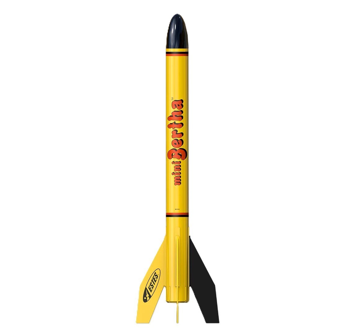 Estes Mini Bertha Beginner Model Rocket RTF Ready to Fly Launch Set EST2469 2469