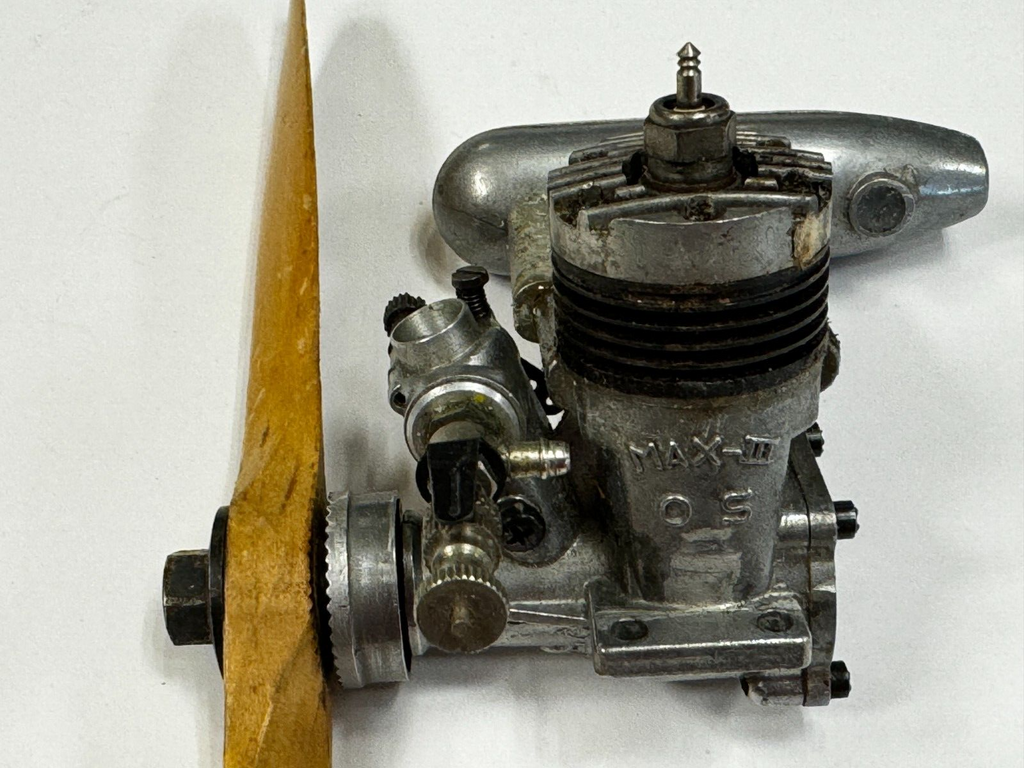 Vintage OS Max III .15 15 Two Stroke Nitro RC Remote Control Airplane Engine