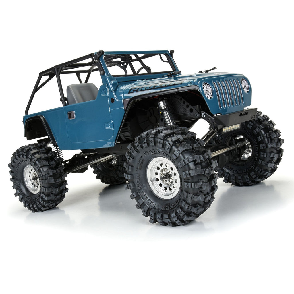 Pro-Line 364400 2004 J33P LJ Clear Body with Trail Cage & Scale Molded Accessori