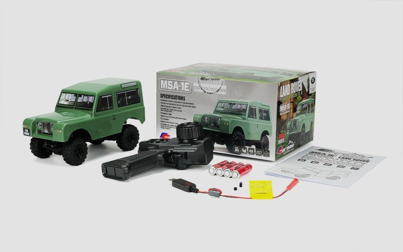 Carisma MSA-1E 1/24 4WD 1968 Land Rover Series IIA RTR Scale Micro Crawler