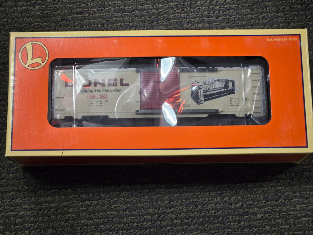 Lionel 6-39200 Hellgate Boxcar #2 Bridging the Centuries 1900-2000 O Gauge Train