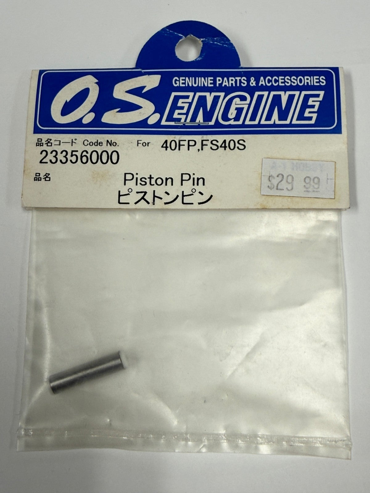 OS O.S. RC Remote Control Airplane Engine Piston Pin .40 40 FP FS40S FS-40 FS