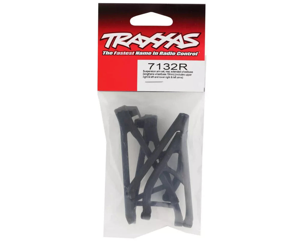 Traxxas 7132R Rear Extended Suspension Arms (4) Original New In Package