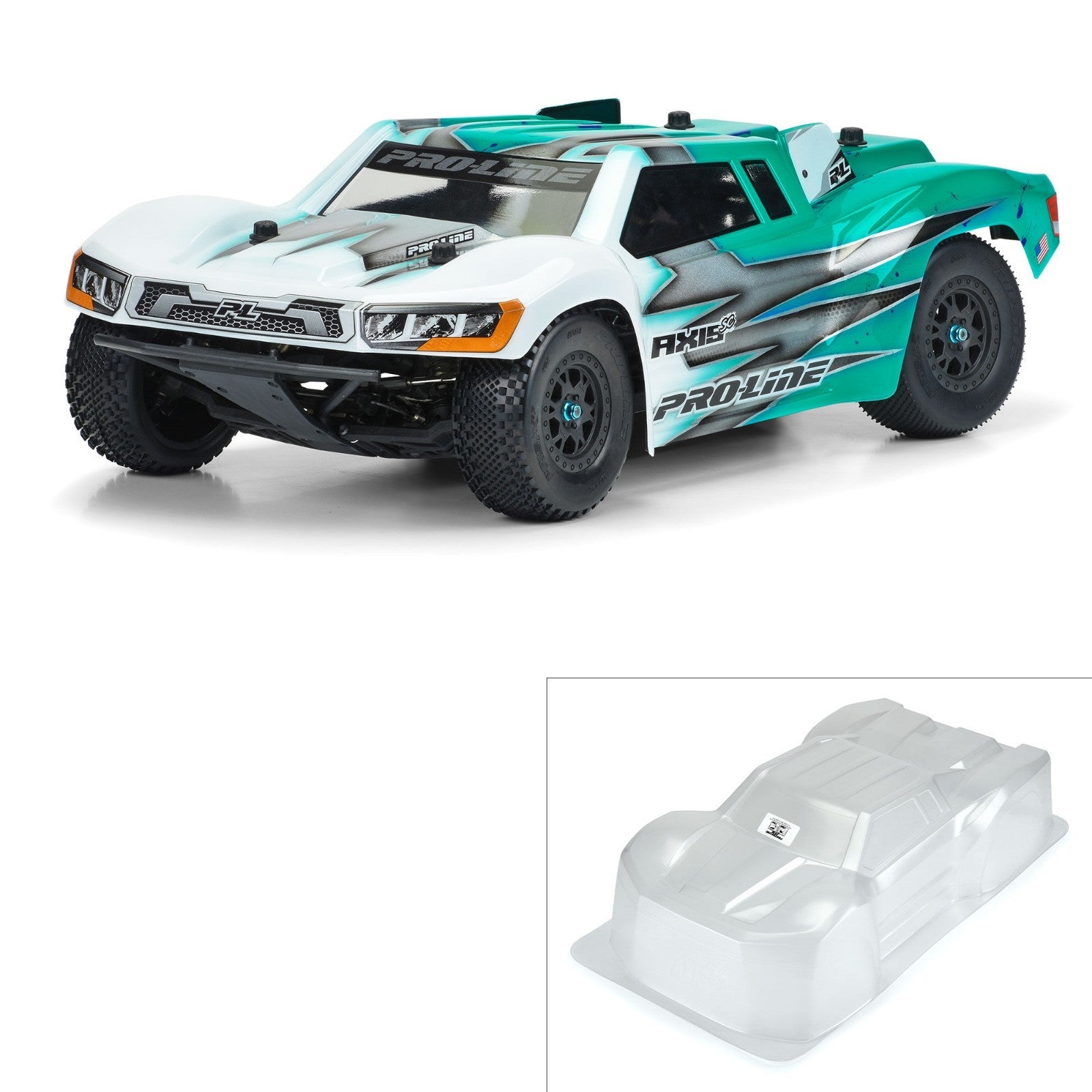 Pro-Line Racing Axis SC Clear Body for Short Course PRO355900 Car/Truck  Bodies