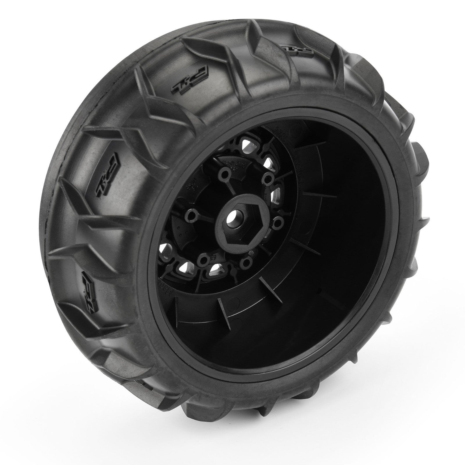 Pro-Line Racing Dumont Paddle/Rib SC 2.2/3.0 MTD Raid Blk F PRO1021210 RC Tire