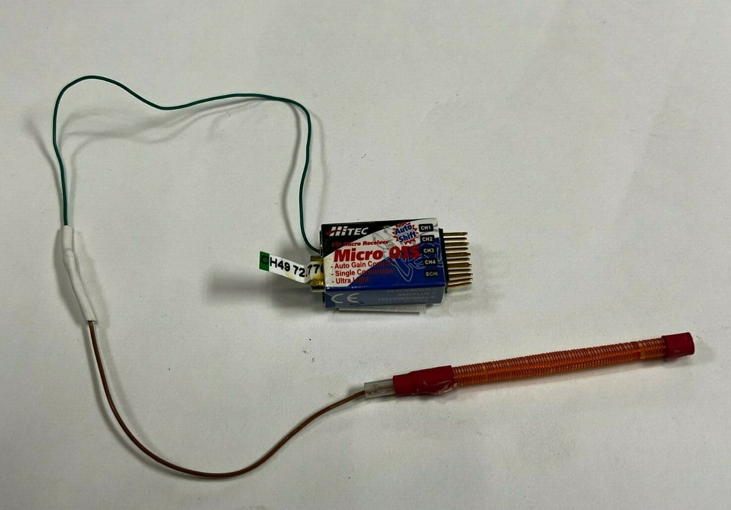 Excellent Hitec Micro 05S 72mhz RC Remote Control Airplane Receiver : Futaba /JR