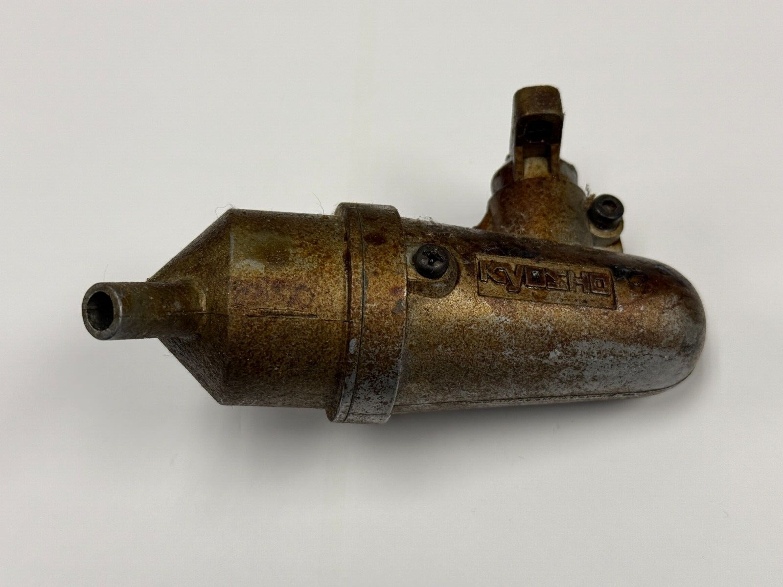 Nice Kyosho Vintage RC Helicopter Heli Muffler / Pipe .30 30 Size : Concept