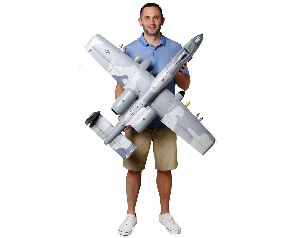 E-flite A-10 A10 Thunderbolt II Twin 64mm EDF BNF Basic Electric Jet Airplane