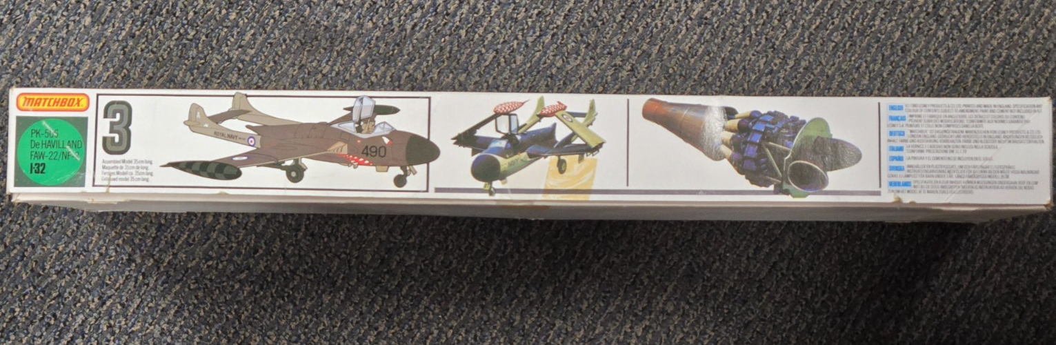 Matchbox Sea Venom FAW 22 Venom NF-3 PK-506 1/32 MODEL KIT RARE
