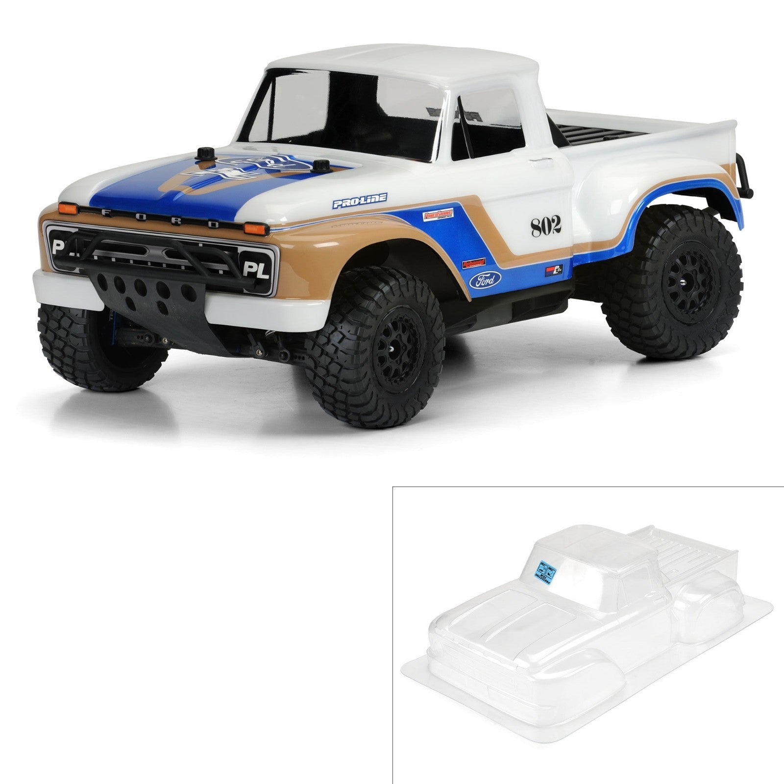 Pro-Line Racing 2019 Chevy Silverado Z71 Trail Boss True Scale Body, Clear -...