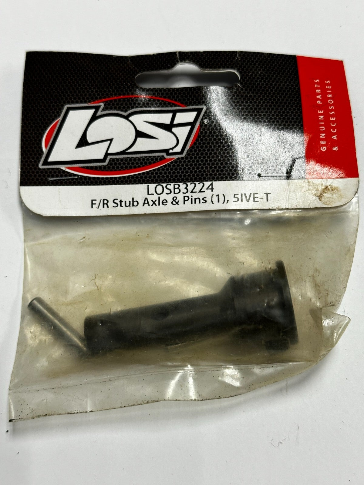 Team Losi Front/Rear Stub Axle & Pin Set LOSB3224 : 5T Mini WRC