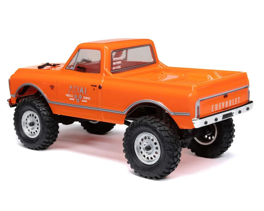 Axial SCX24 1967 Chevrolet C10 1/24 4WD RTR Scale Mini Crawler Orange w/ 2.4GHz