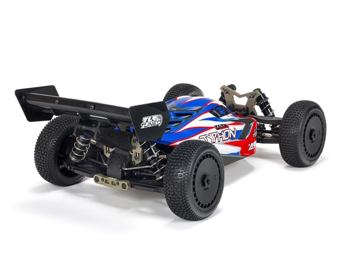 Arrma Typhon 6S TLR Tuned 1/8 Scale 4WD RTR Ready To Run Buggy Red/Blue ARA8406