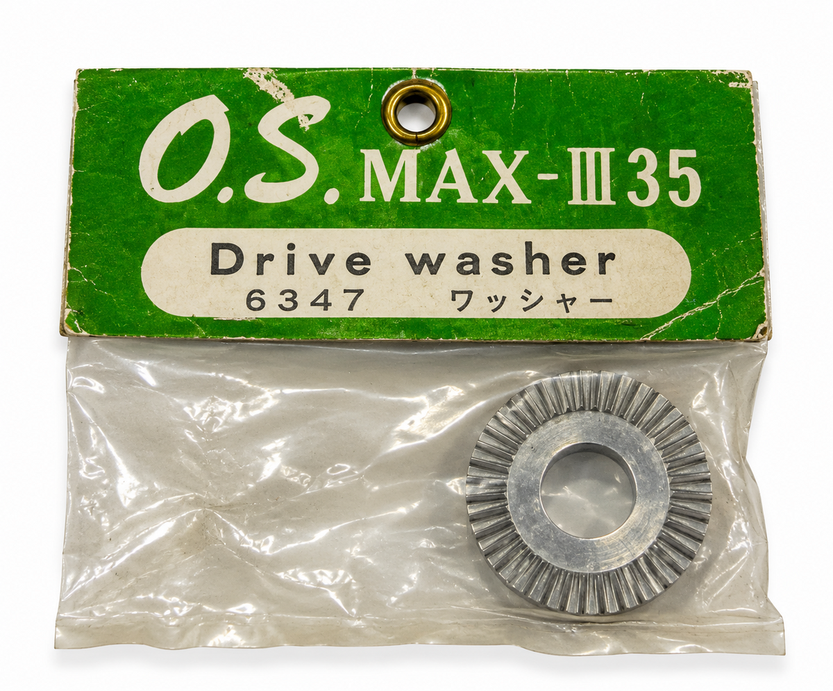 Vintage O.S. OS MAX-III .35 Drive Washer 6347 RC Model Airplane Engine NOS