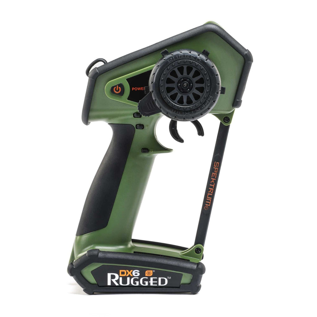 Spektrum DX5 Rugged TX Only - Green SPMR6215G DSMR SLT Upgradable