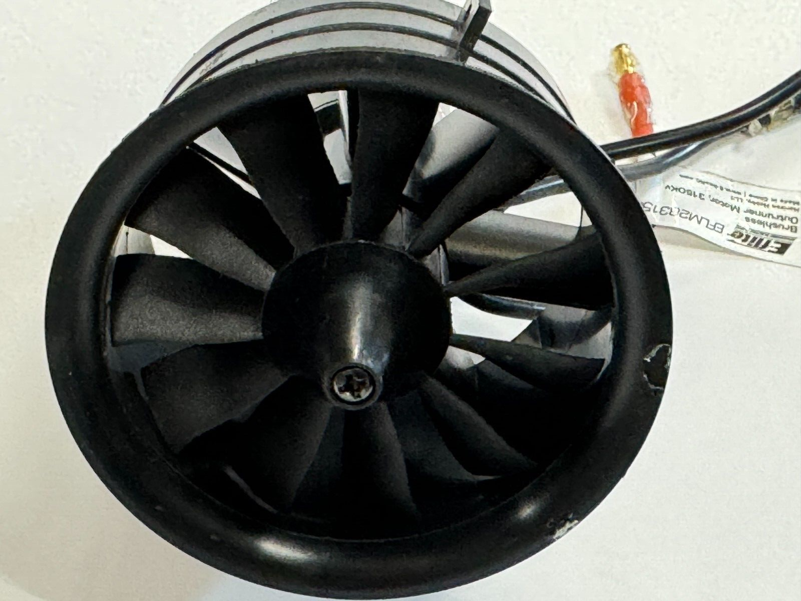 New out of Package E-Flite EFlite 64mm Brushless Motor and Fan EFLM283150