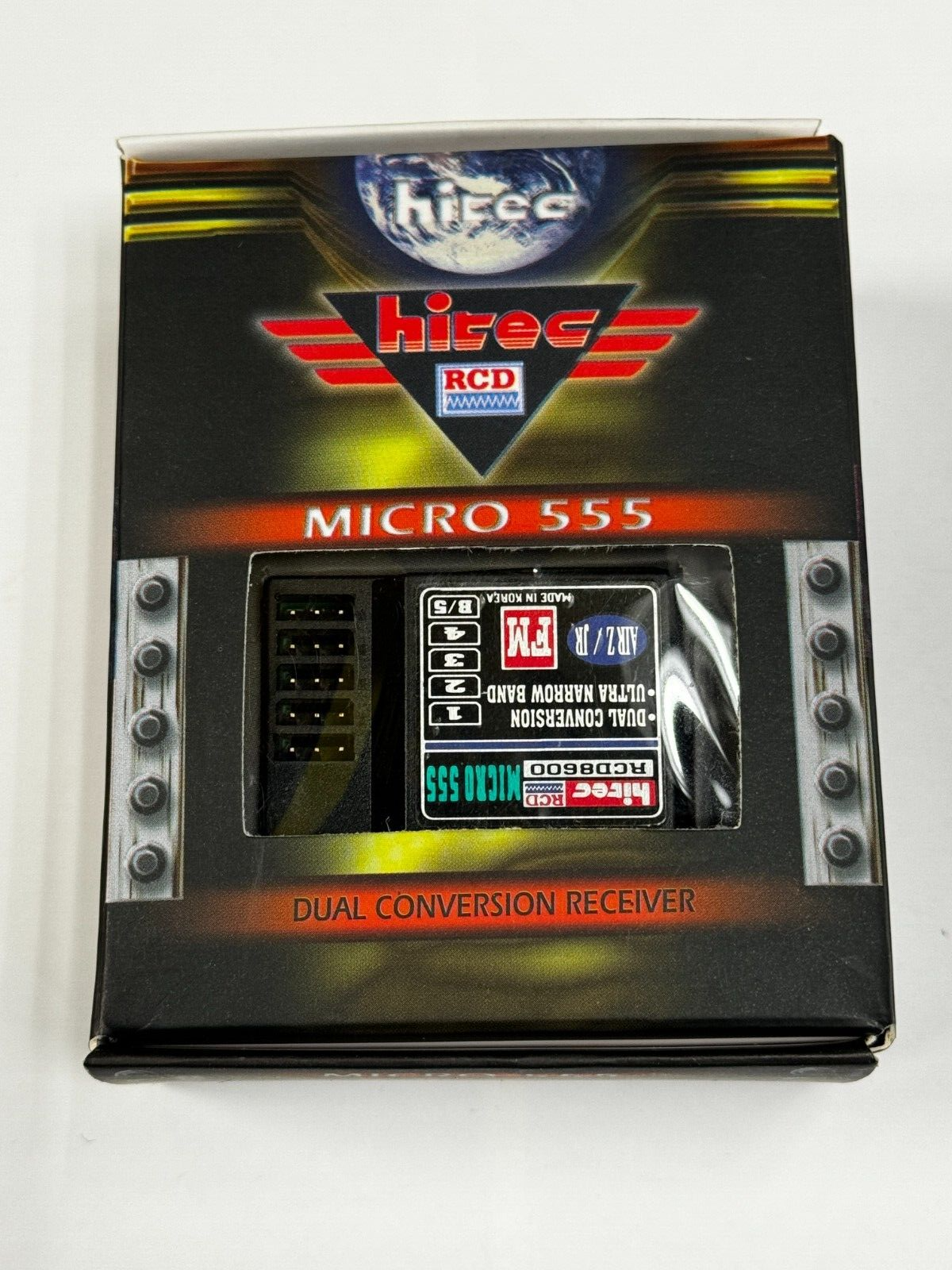 Excellent Hitec 555 Mico Positive Shift 72mhz RC Airplane Receiver JR Airtronics