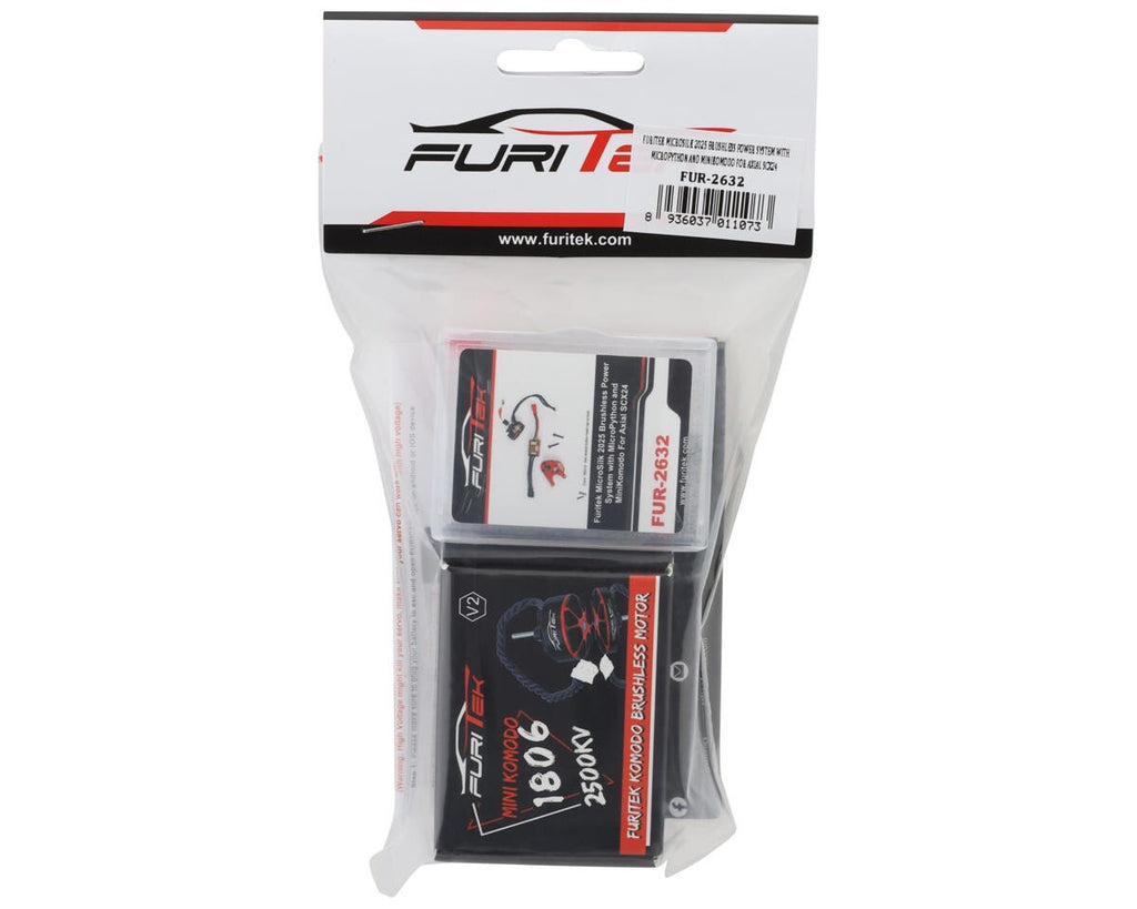 MicroSilk 2025 Brushless System with MicroPython + MiniKomodo For Axial FRU2631