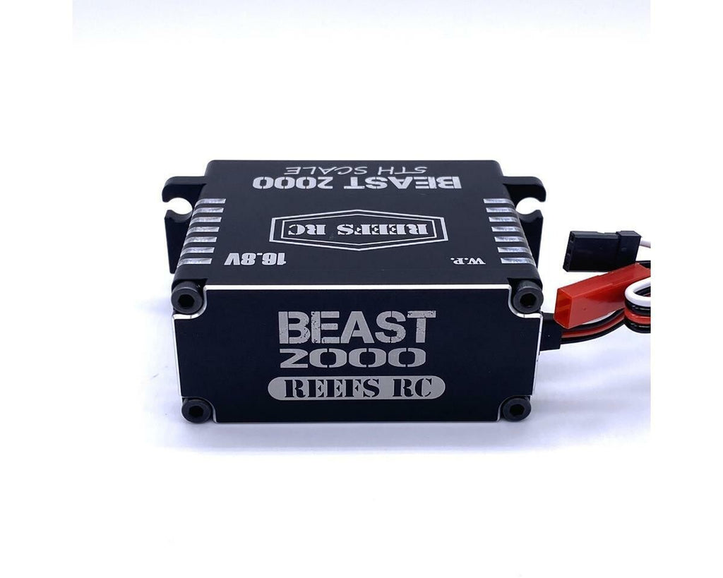 Reefs RC Beast 2000 Waterproof Digital 1/5 Scale Brushless Servo HV High Voltage