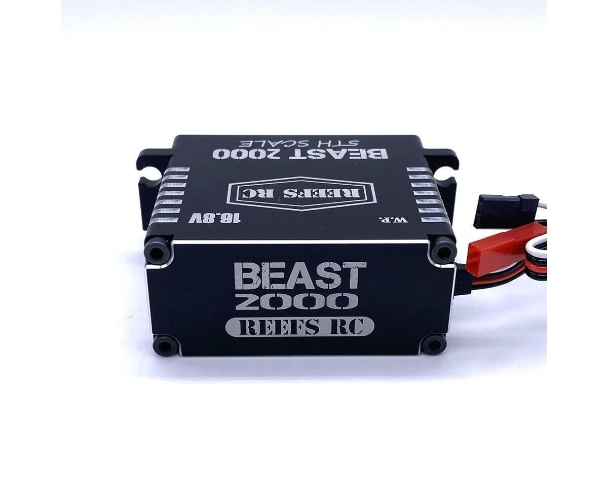 Reefs RC Beast 2000 Waterproof Digital 1/5 Scale Brushless Servo HV High Voltage