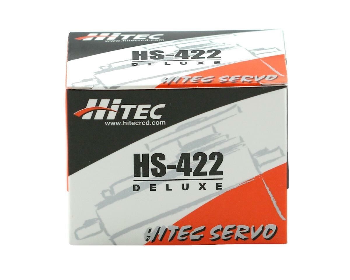 Hitec HS-422 HS422 Deluxe Standard Size RC Remote Control Servo HRC31422S
