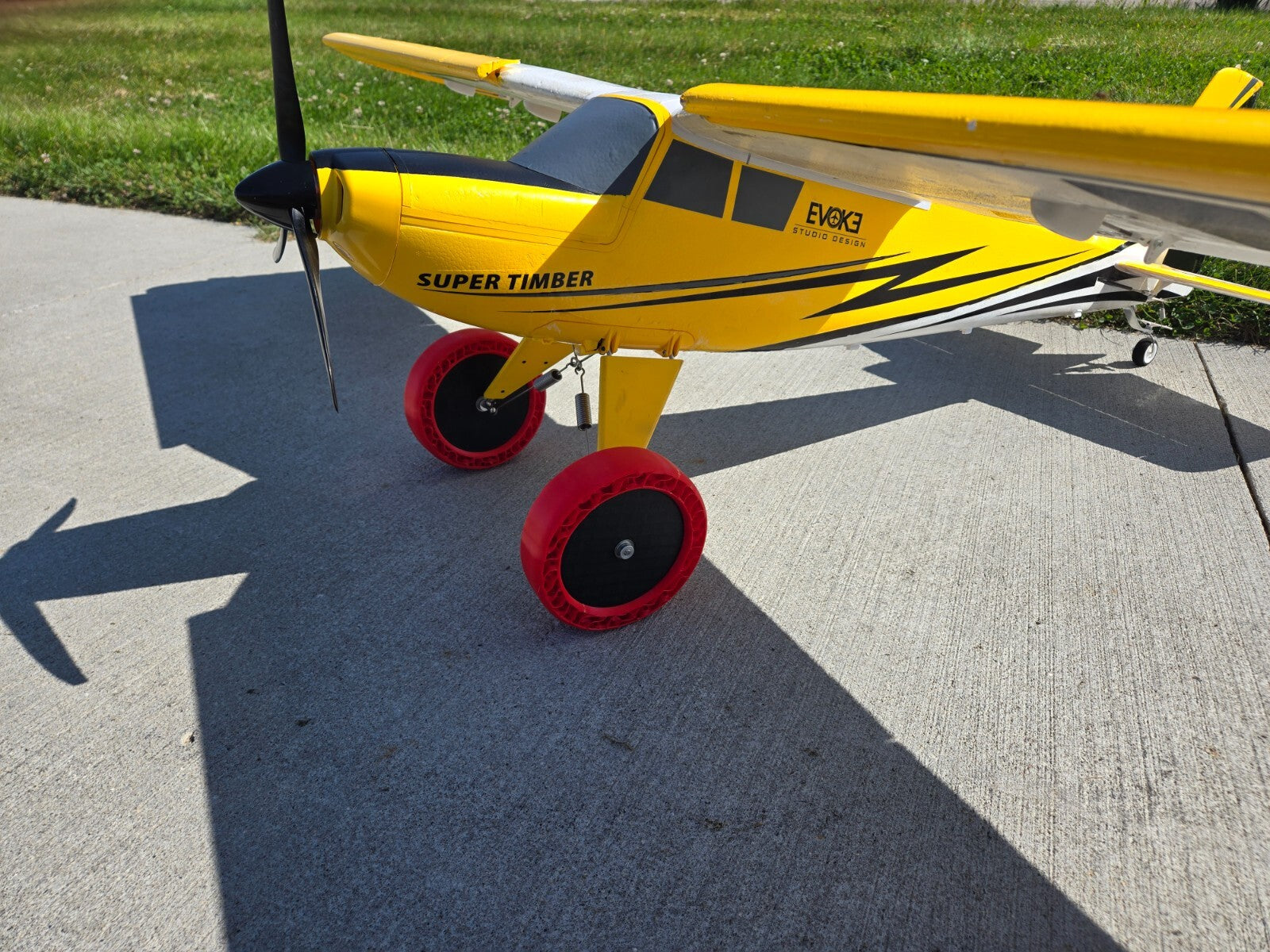 3D Printed No Bounce Upgrade Wheels / Tires Super Timber w/ Dual Ball Bearings