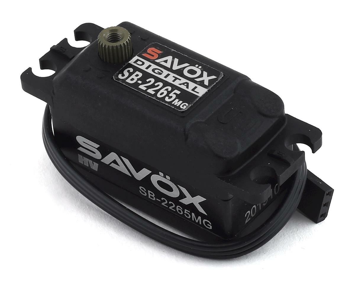 Savox SB-2265MG Black Edition Low Profile Brushless Metal Gear MG RC Servo