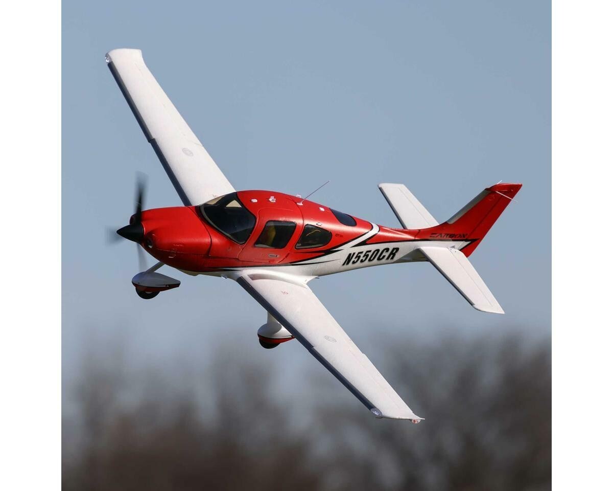 E-flite EFlite Cirrus SR22T 1.5m Bind-N-Fly BNF Basic Electric Airplane EFL15950