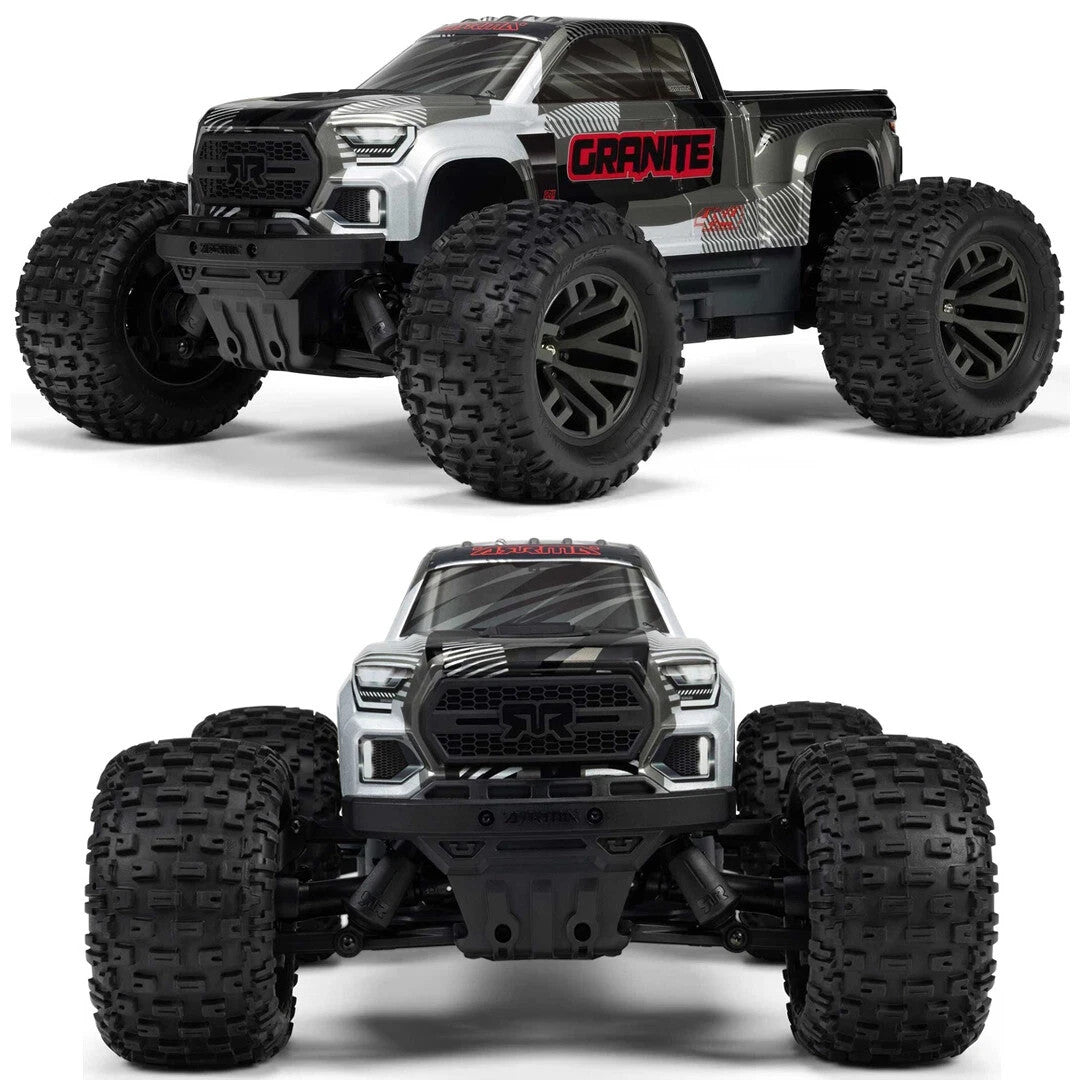Arrma Granite 4x4 V4 223S DSC 1/10 RTR Brushless 4WD Monster Truck (Gun Metal)