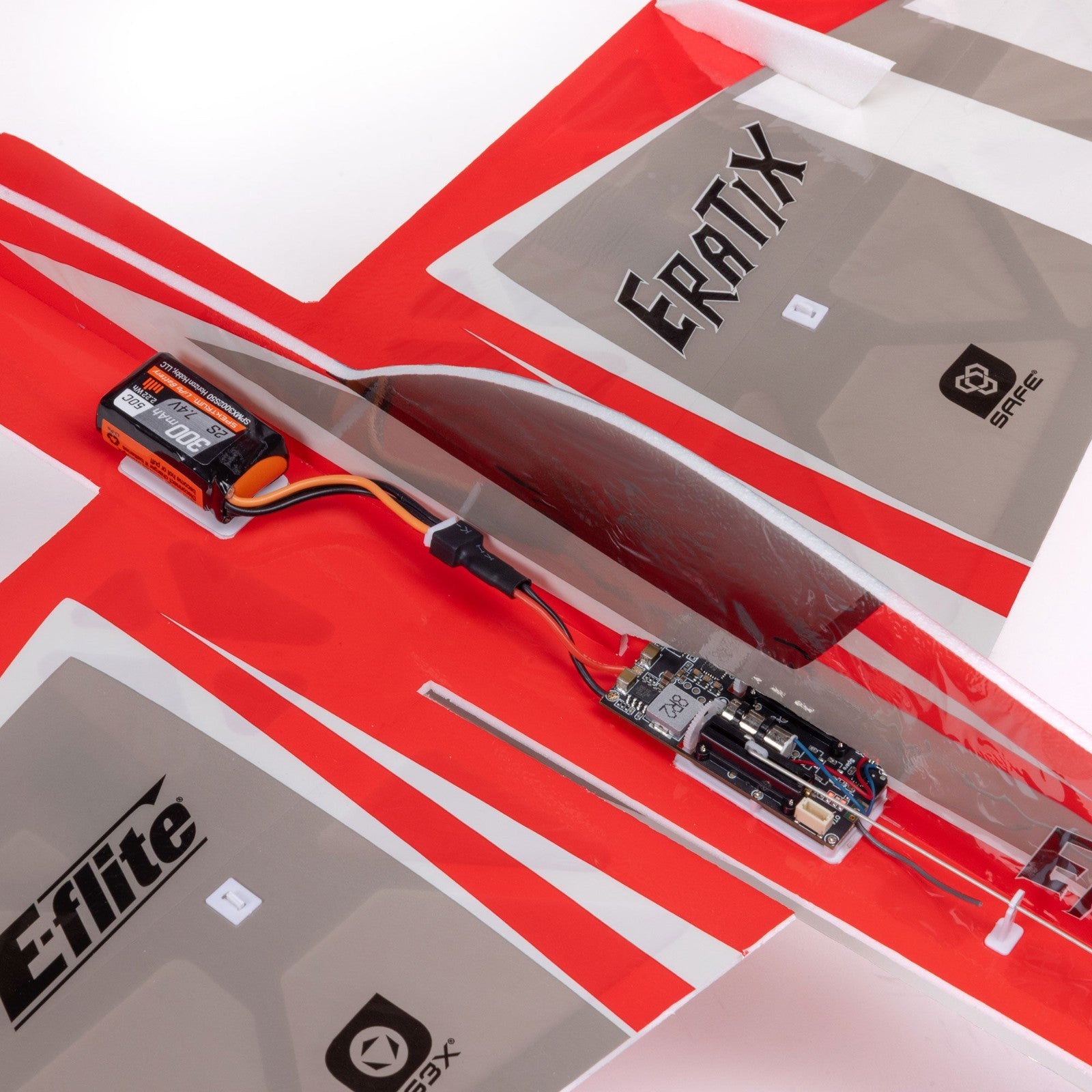 UMX Eratix 3D FF (Flat Foamy) 450mm BNF Basic with AS3X and SAFE Select EFLU0205