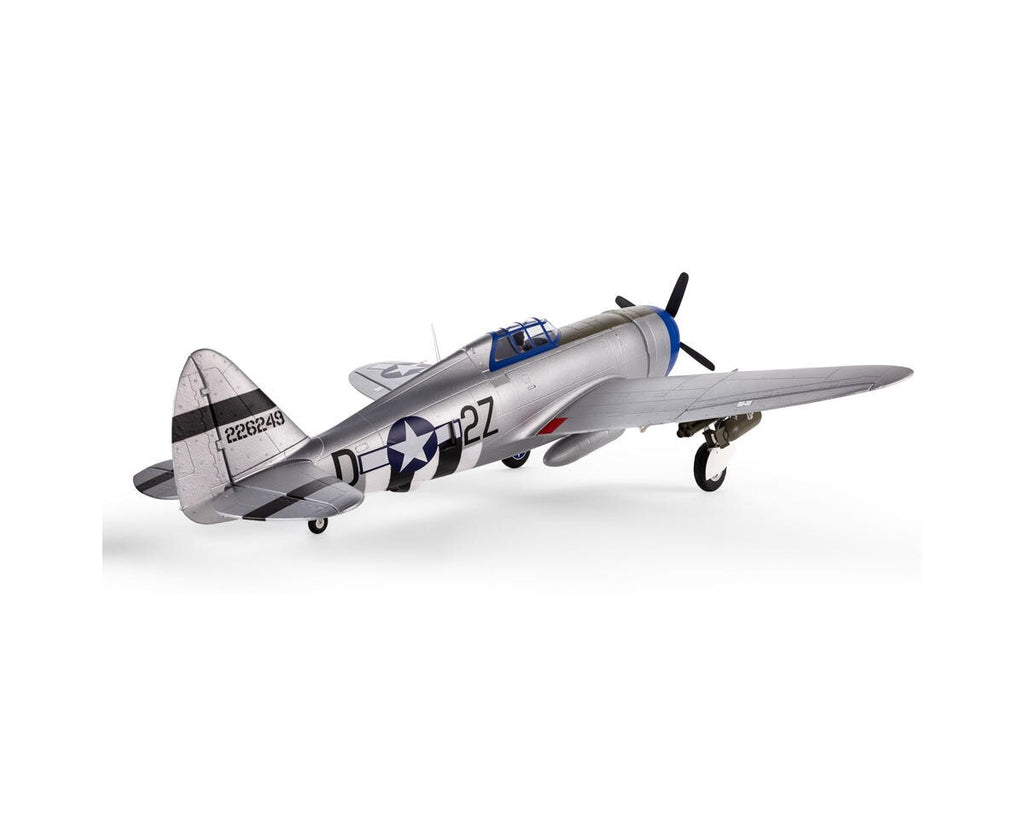 E-flite EFlite P47 P-47 Razorback BNF Basic Electric RC Airplane AS3X & SAFE