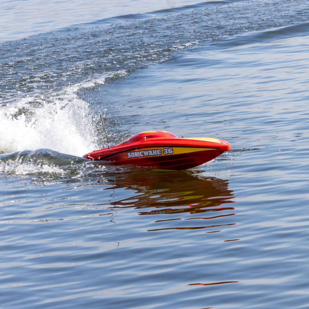 Pro Boat PRB-2171T2 Sonicwake 36 V3 Self-Righting Brushless 8S RTR Black