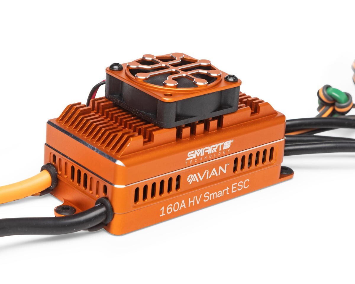 Spektrum RC Avian 160A 160 Amp HV Brushless Smart ESC 6S - 14S SPMXAE1160HV