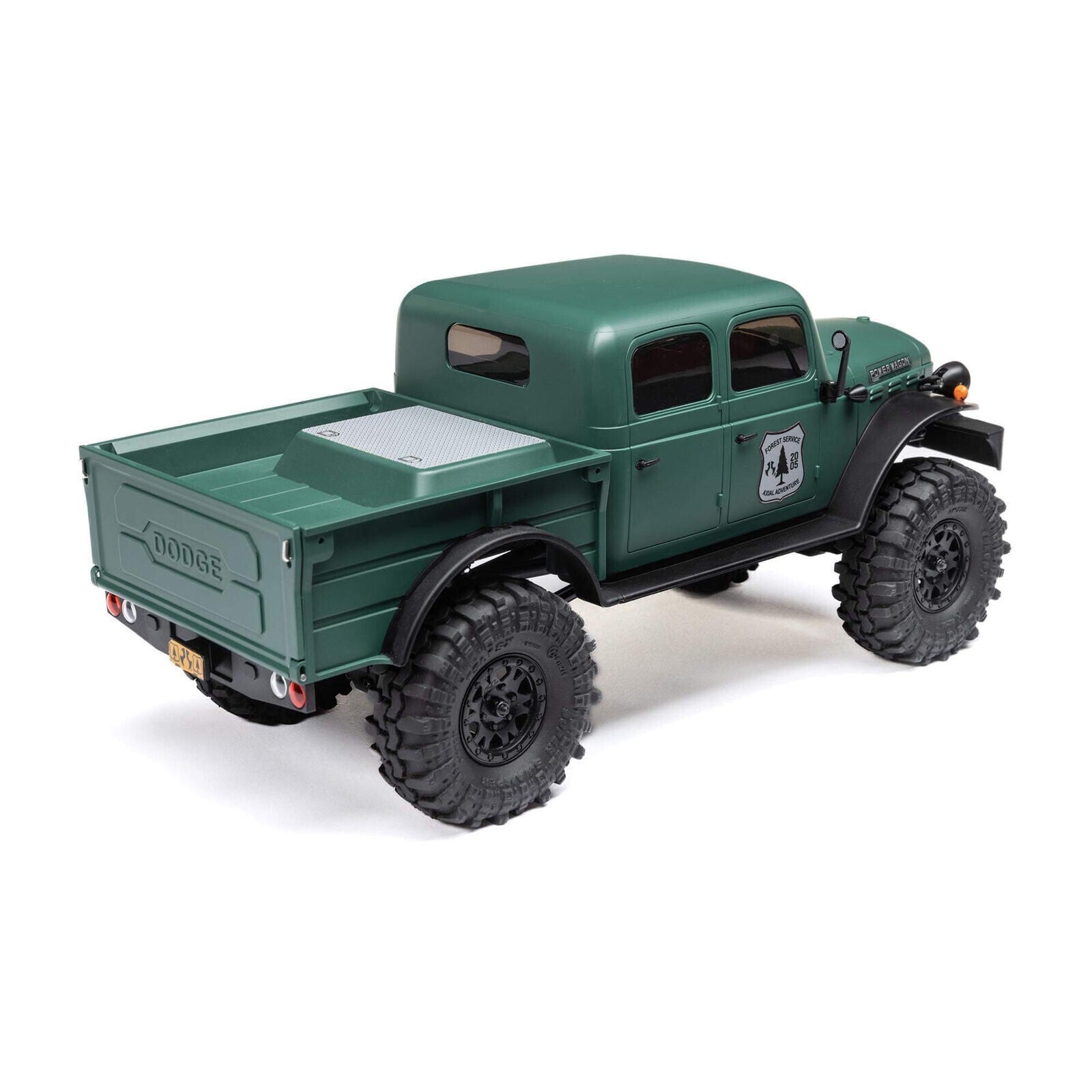 Axial AXI00007T2 1/24 SCX24 Dodge Power Wagon 4WD Rock Crawler Brushed RTR Green