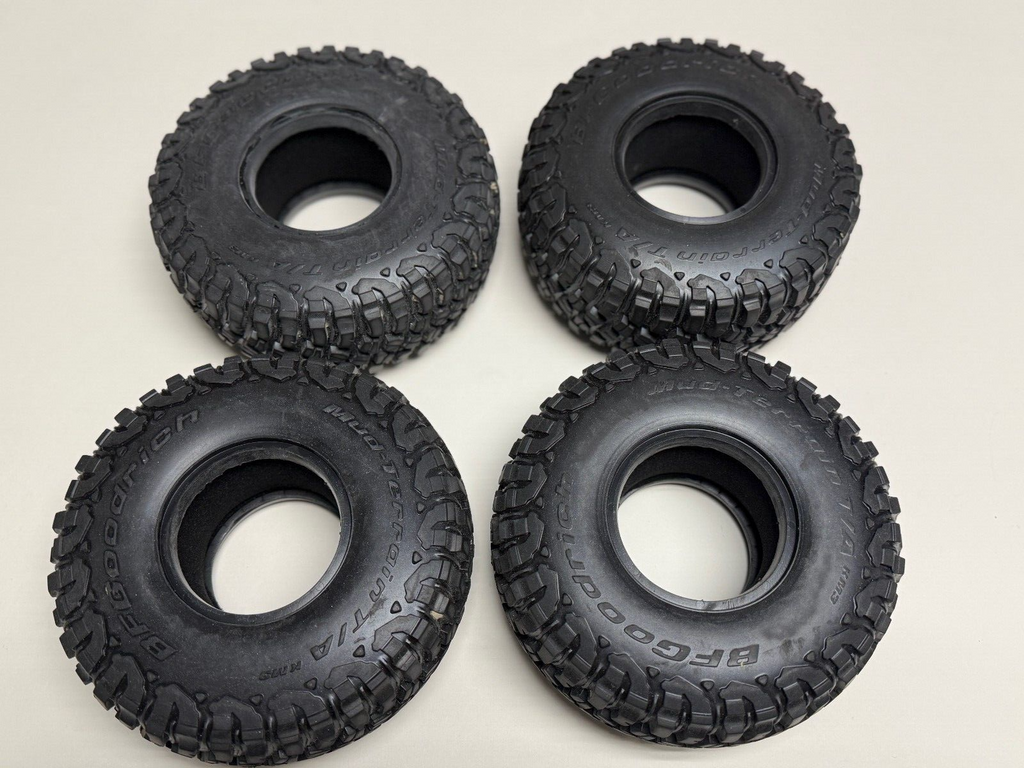 Excellent Axial SCX6 AXI45000 2.9" BFGoodrich Mud Terrain KM3 with Inserts (4)