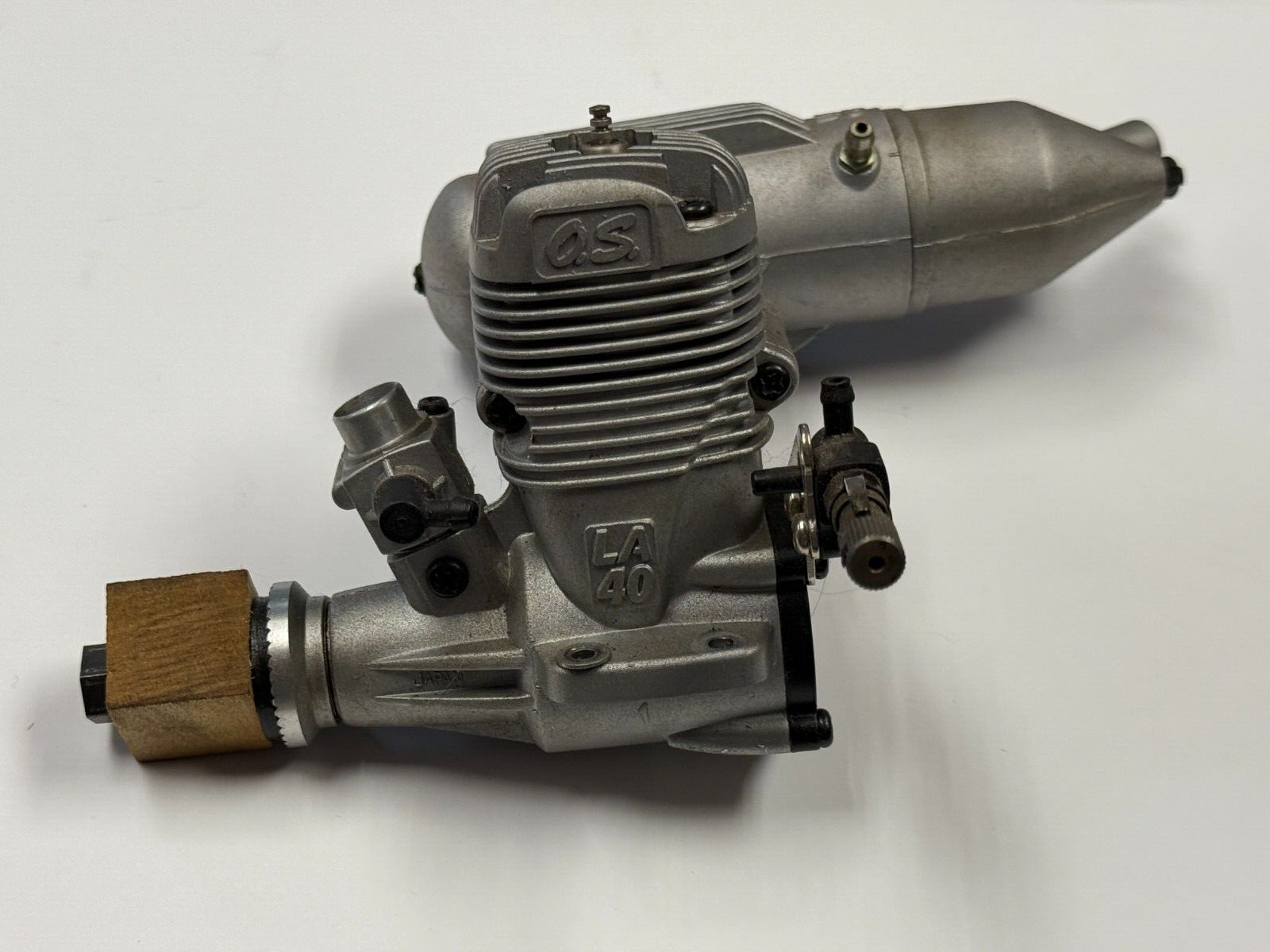 Excellent O.S. OS .40 40 LA Two Stroke Nitro RC Remote Control Airplane Engine