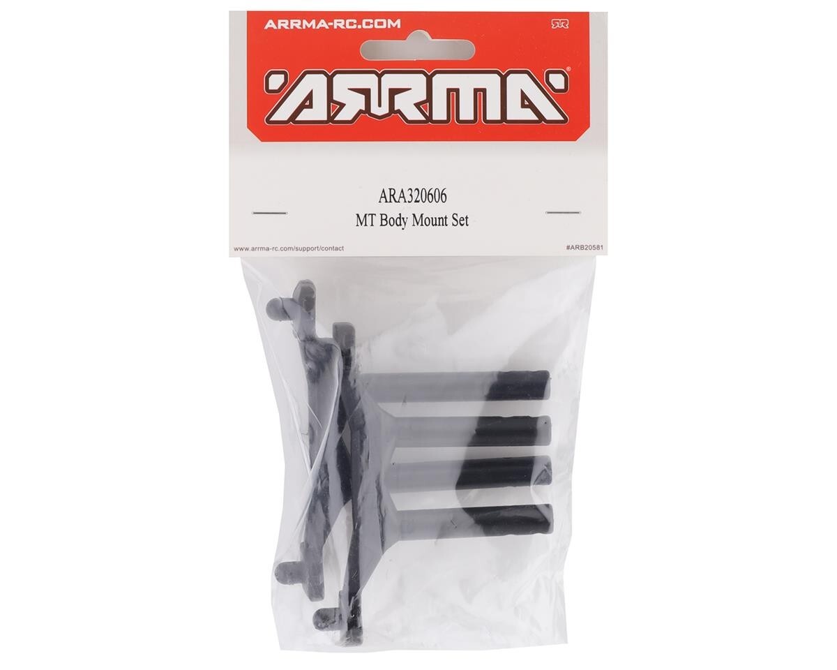 ARRMA MT Body Mount Set Posts ARA320606 : Granite Mega RC Monster Truck
