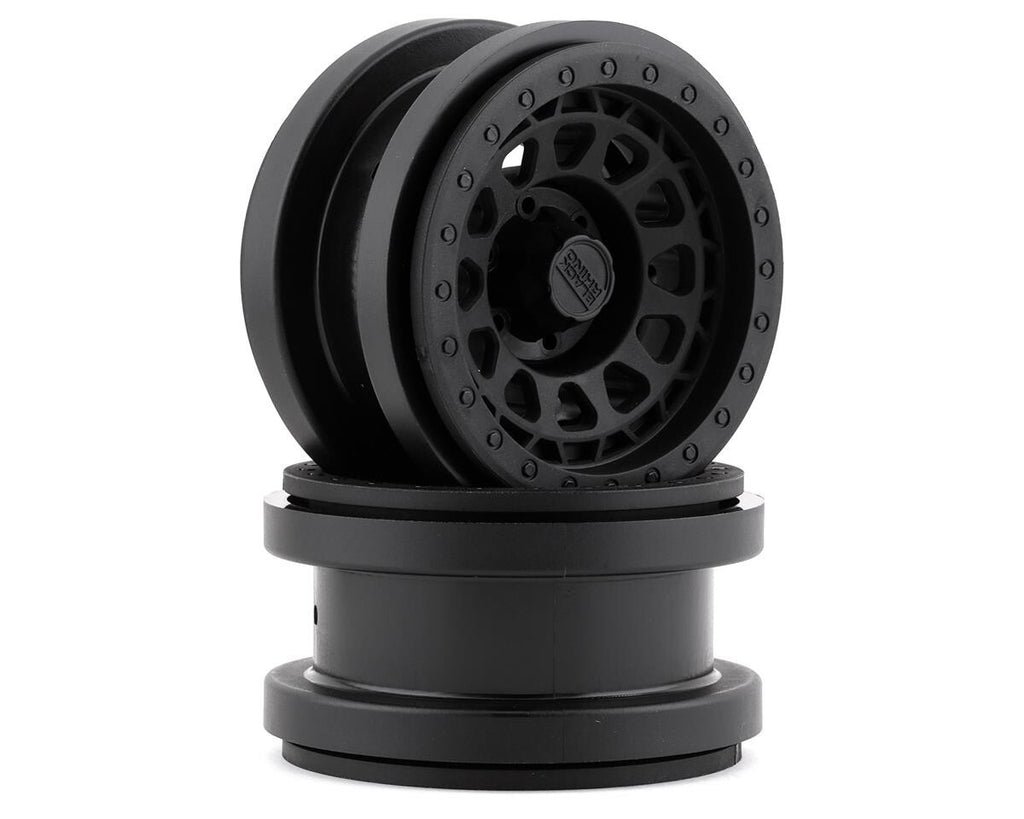 Axial Black Rhino Primm 1.9" Wheels 12mm Hex Black 2 AXI43015 RC Tire