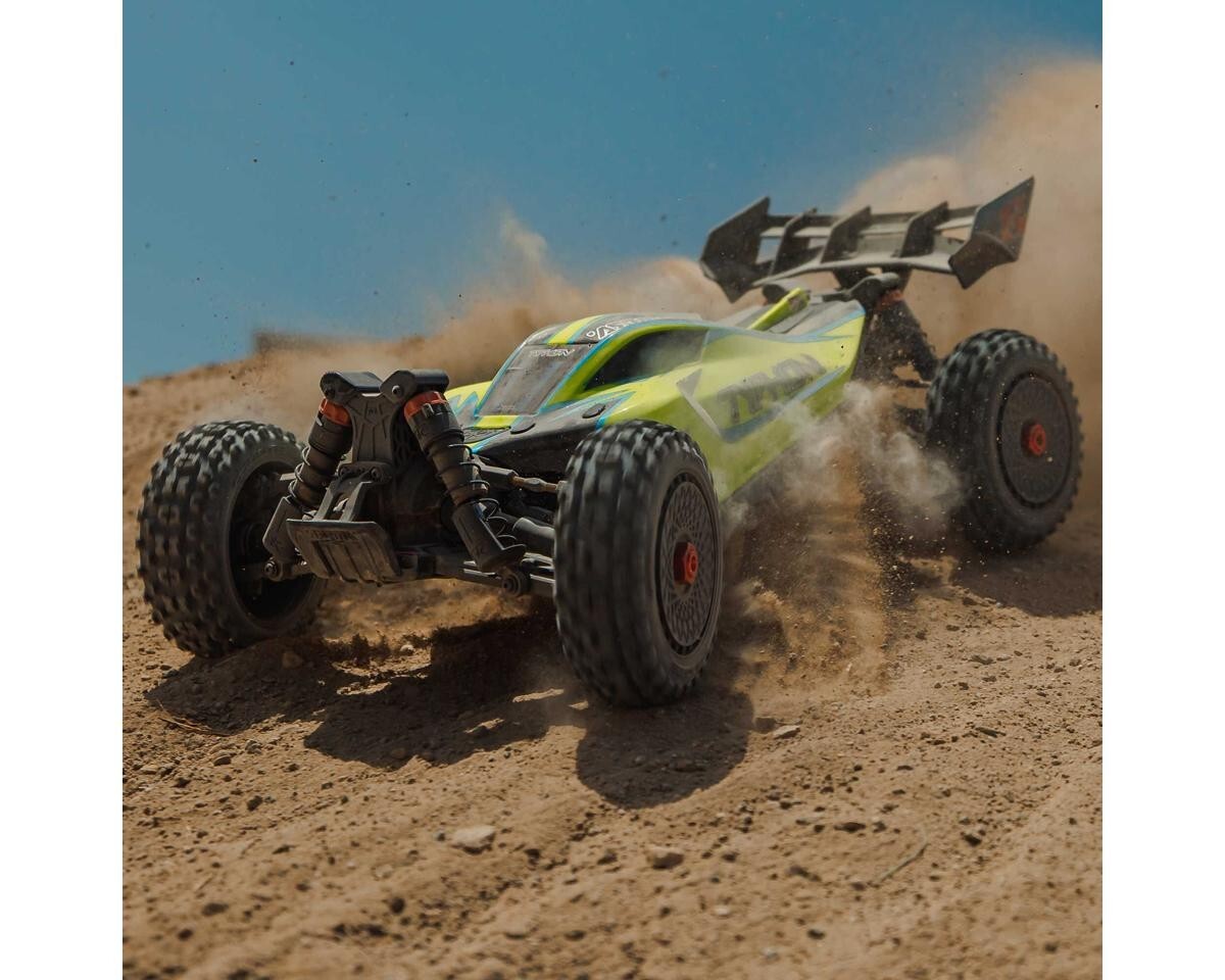 Arrma Typhon 223S 1/8 BLX Brushless RTR 4WD Buggy (Yellow) w/SLT3 2.4GHz Radio