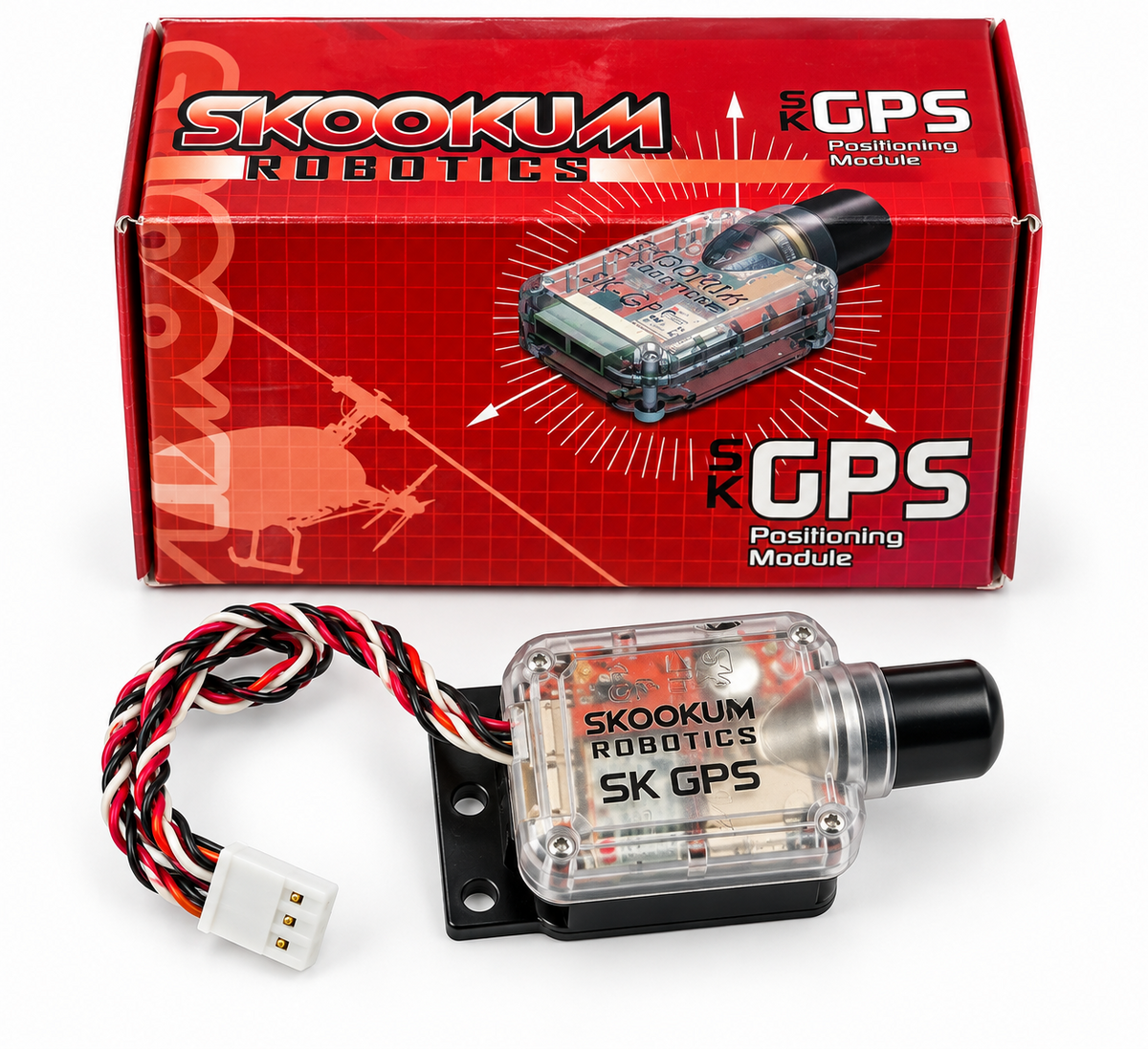 Skookum Robotics SK-GPS GPS Positioning Module RC Helicopter Flybarless GPS Rare