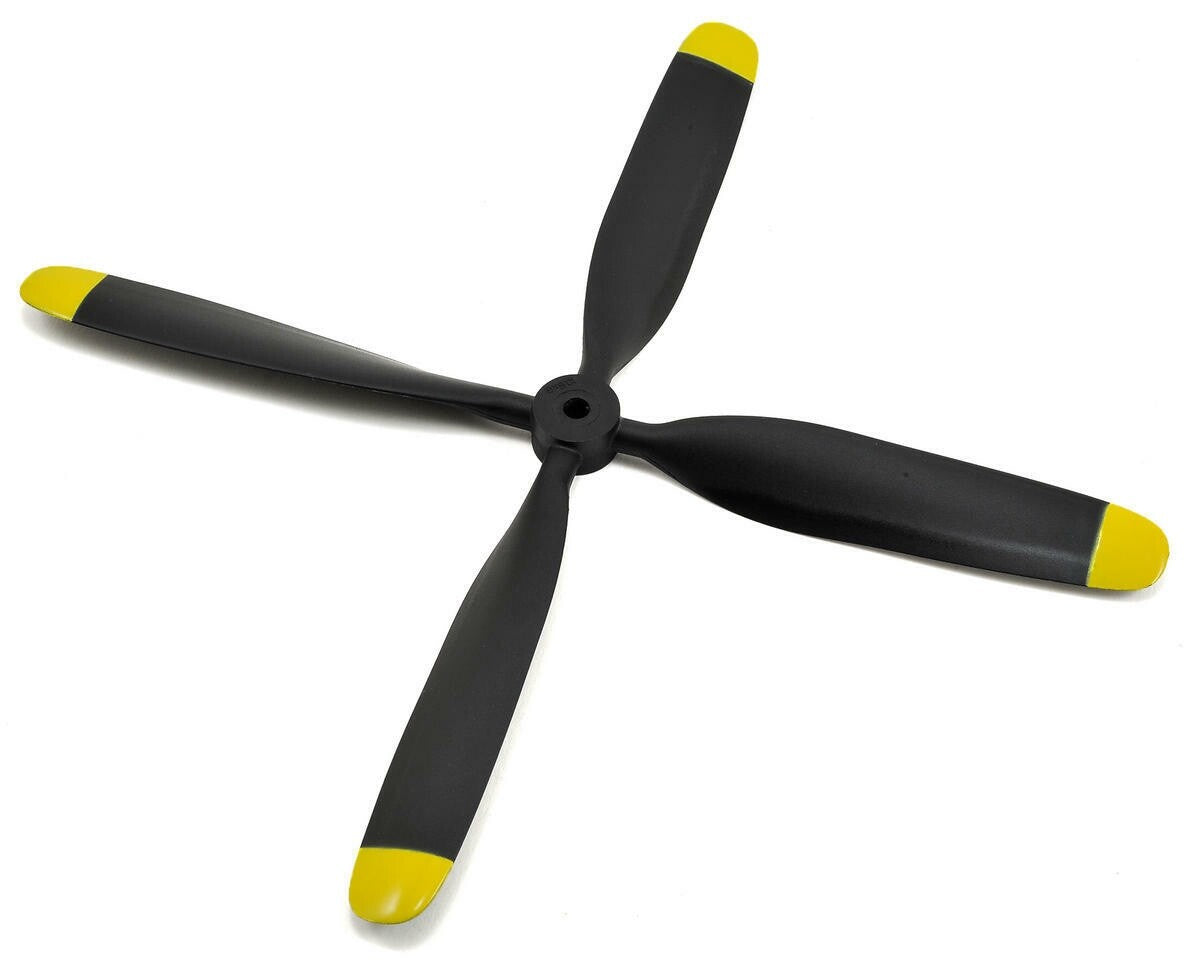 E-flite EFlite P51 P-51D Mustang 1.2m 10.5x8 4 Blade Propeller Prop EFLP105084BL