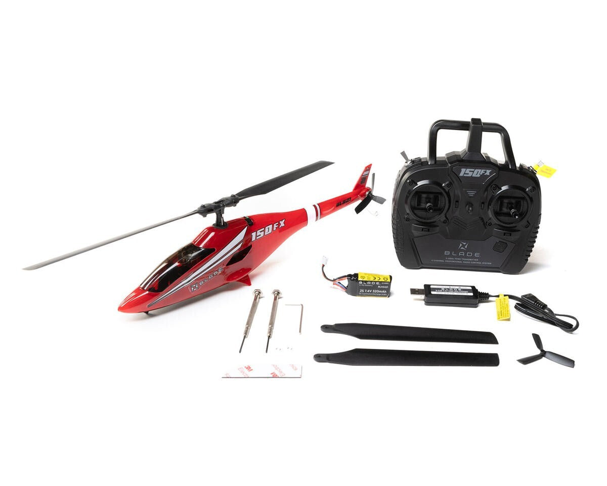Blade 150 FX Fixed Pitch Beginner  RTF Electric Micro Helicopter w/2.4GHz Radio