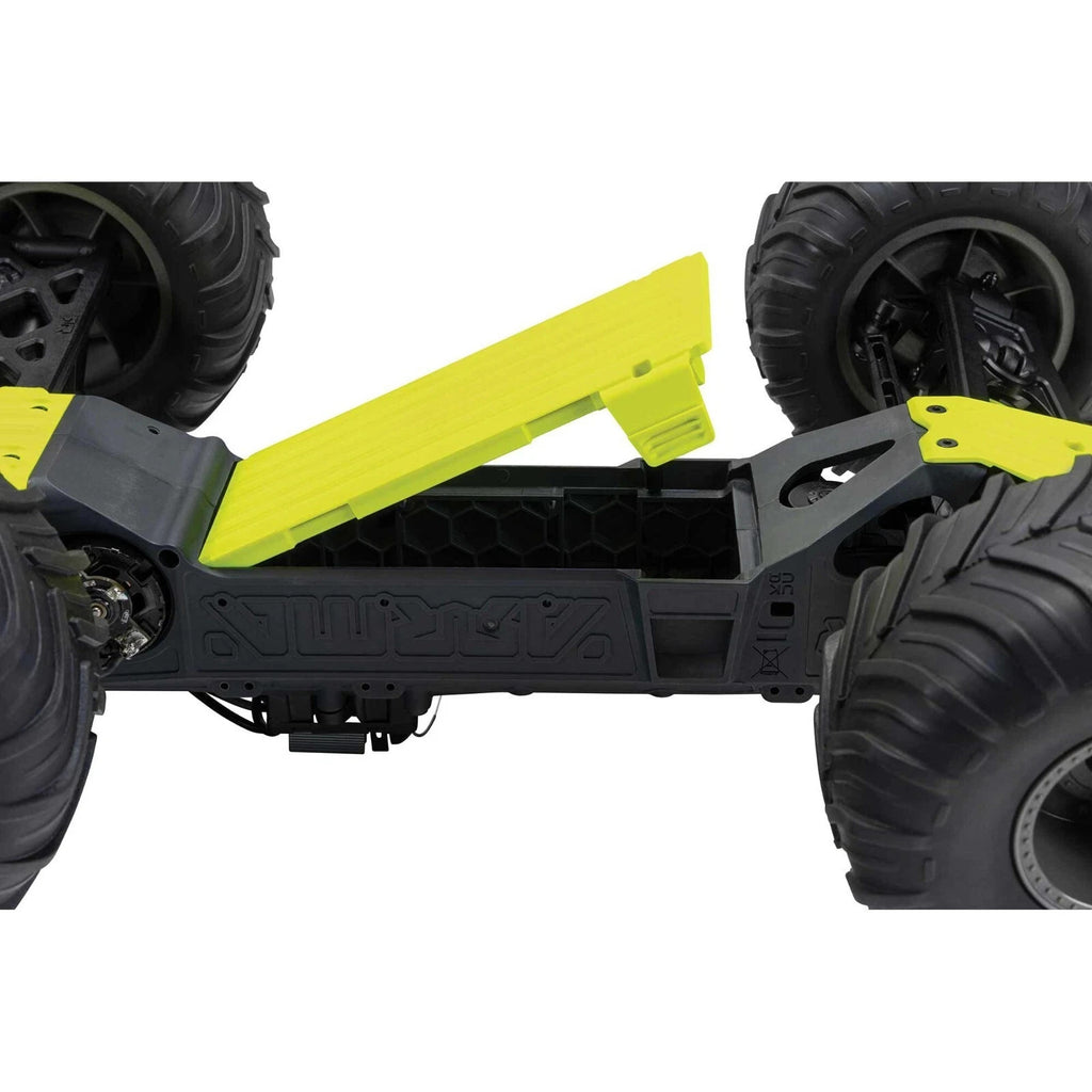 Arrma Gorgon 4X2 MEGA 550 Brushed Monster Truck 1/10 Scale RTR Yellow ARA3230ST1