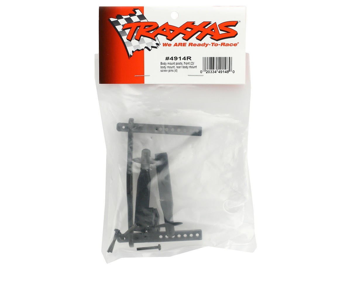 Traxxas 4914R Front & Rear Body Mount Posts Set T-Maxx 3.3 2.5 E-Maxx S-Maxx
