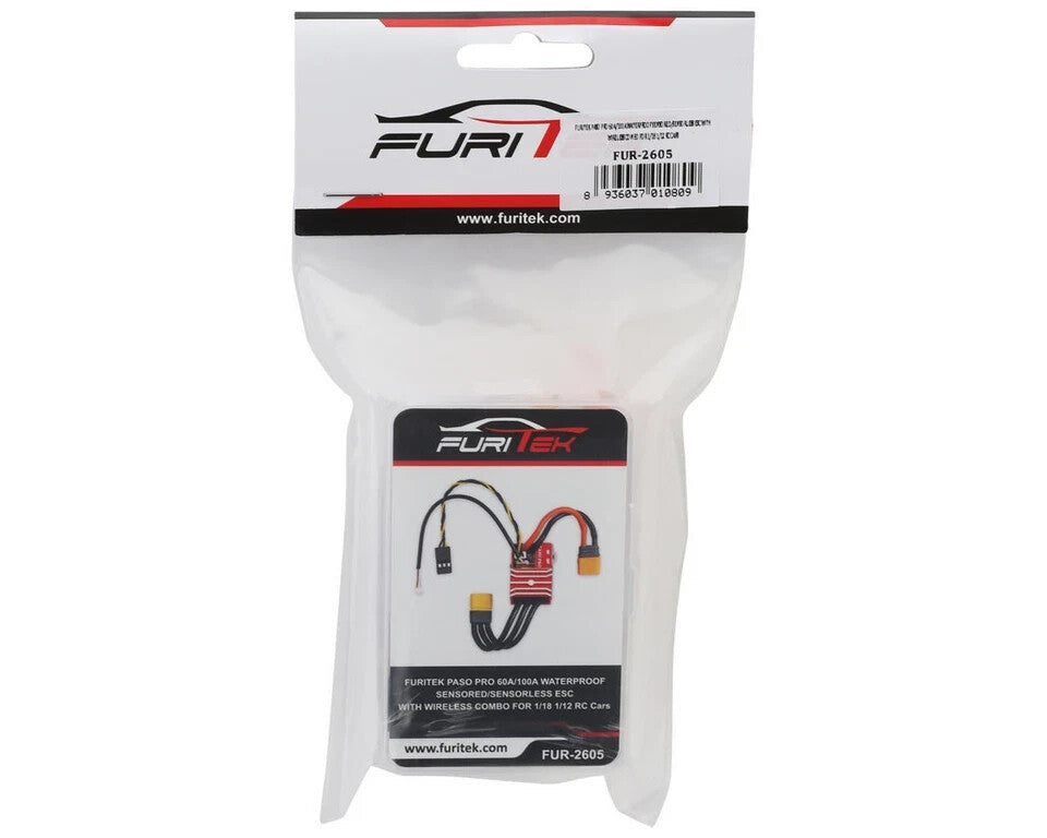 Furitek Paso Pro Brushless Sensored / Sensorless ESC FRU2605 FUR2605 FUR-2605