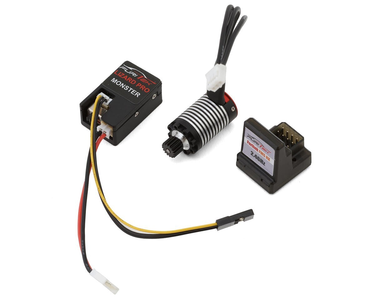 Furitek FMS FCX24 Smasher Monster Brushless System w/Receiver FRU2347 FUR2347